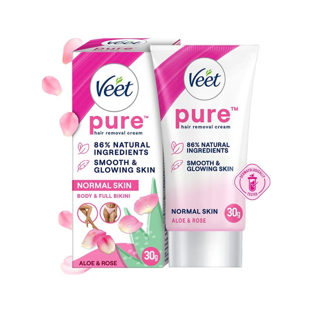 Veet Cream for Normal Skin Hair Remover 30g MRP 174.4