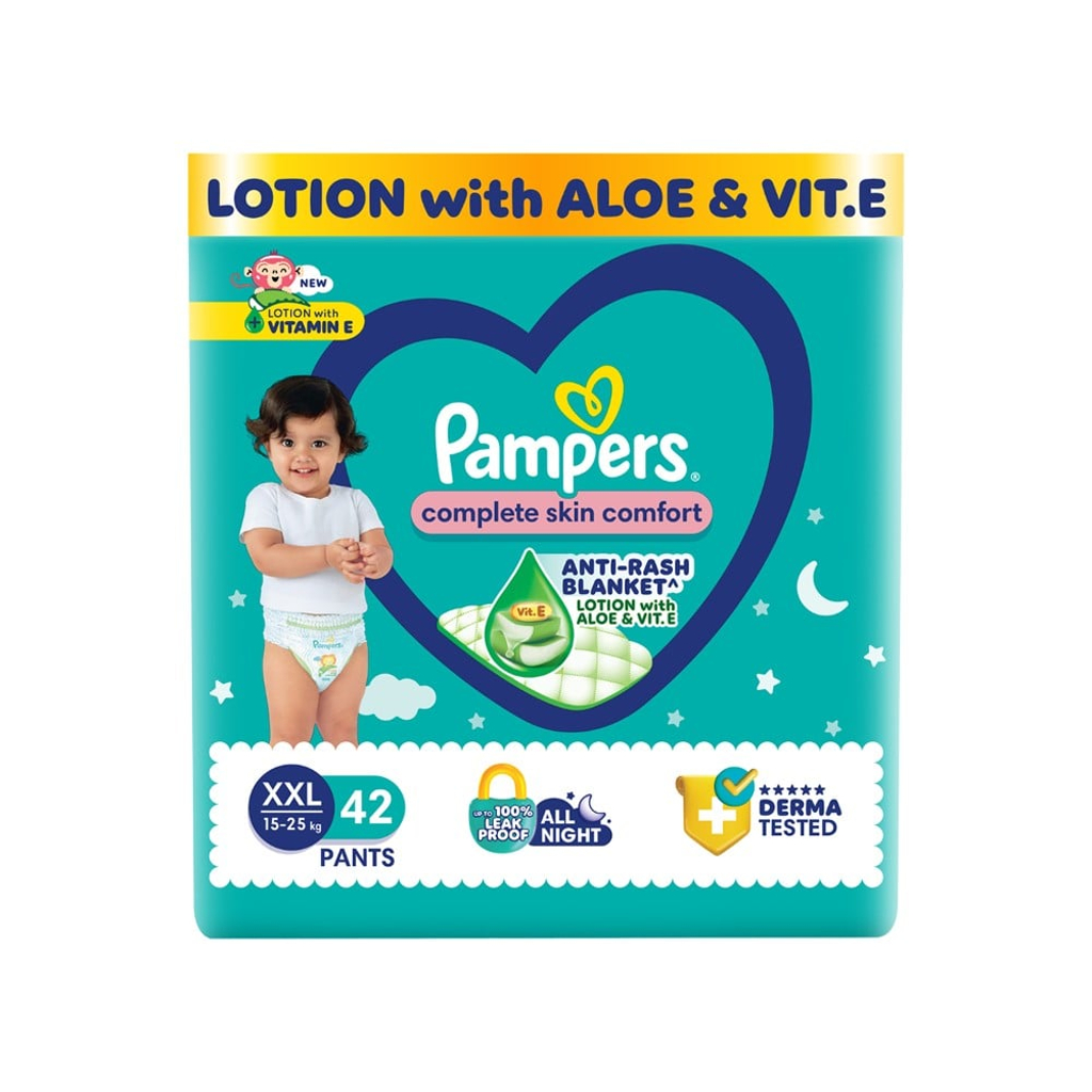 Pampers Pants 42'S XXL Baby Diapers  MRP 2318