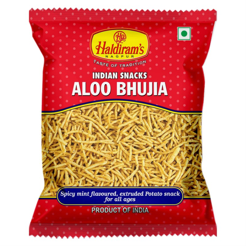 Haldiram Aloo Bhujiya Namkeen 400g MRP 250