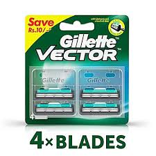 Gillette Vector Plus Cart 's 10pcs MRP120