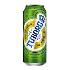 Tuborg Premium Gold Can Beer 500mL MRP340