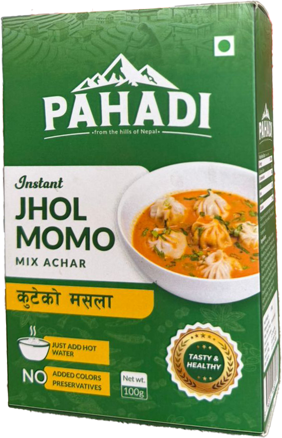 Pahadi Instant Jhol Momo with Mix Achar Masala 100gm MRP 225