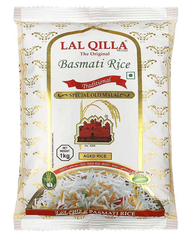 Lal Qilla Traditional Basmati Rice 1kg MRP 440
