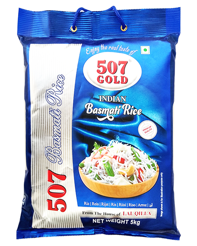 Lal Qilla 507 Gold Basmati Rice 5kg MRP 1325