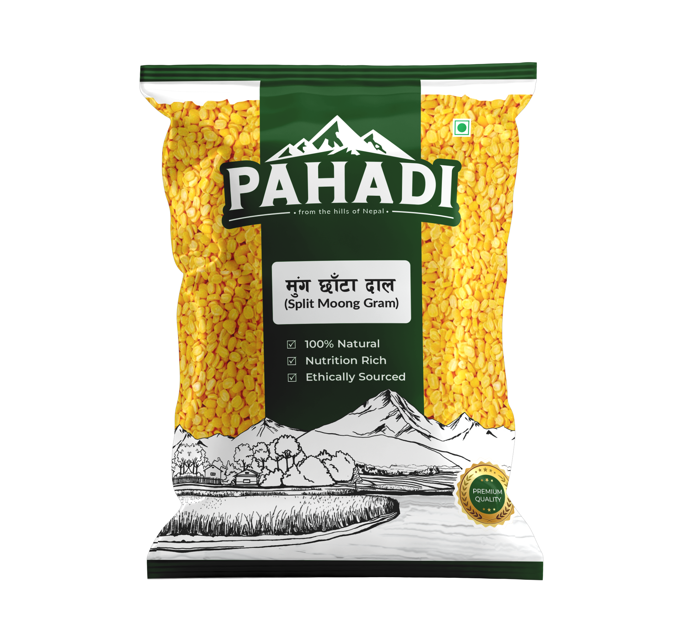 Pahadi Moong Daal 1kg MRP375