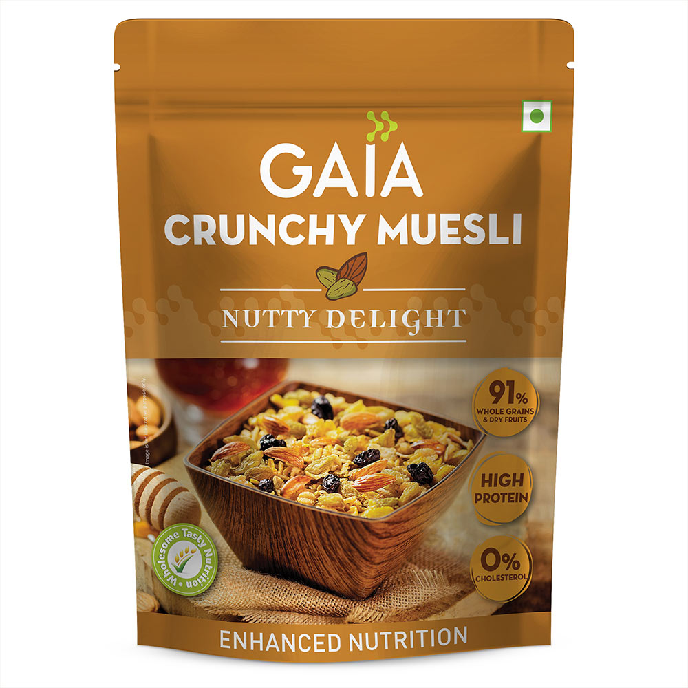 Gaia Muesli Nutty Delight-375g