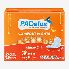 PADelux Sanitary Pads Comfort Nights XXL mm 6pcs MRP70