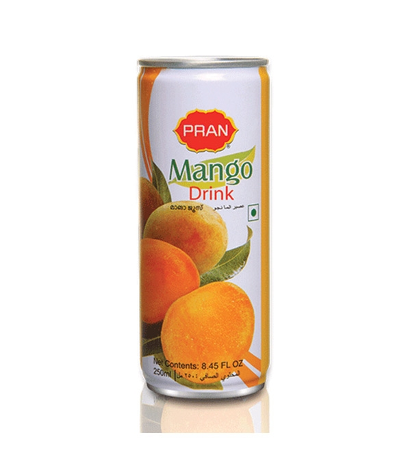 Pran Mango Drink Fruit Juice 250mL MRP 100