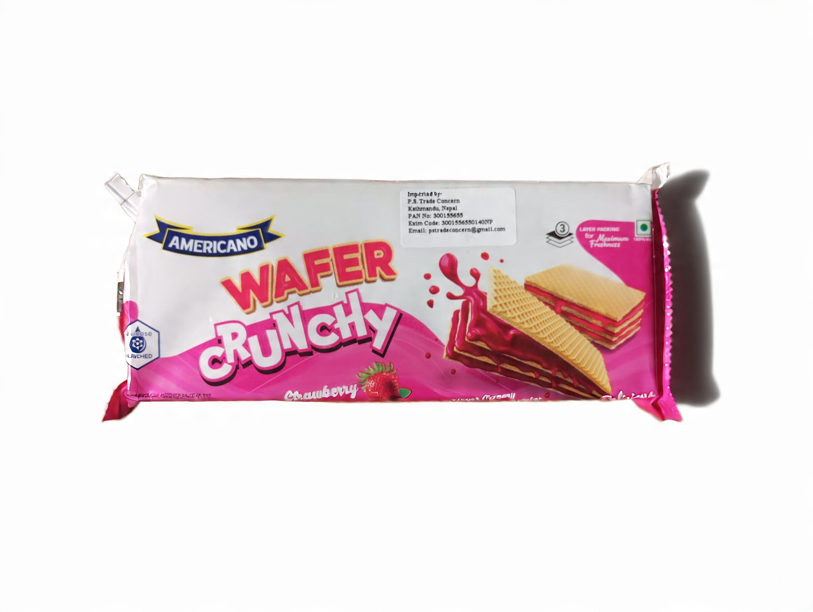 Kaprika Wafer strawberry 60g MRP 80
