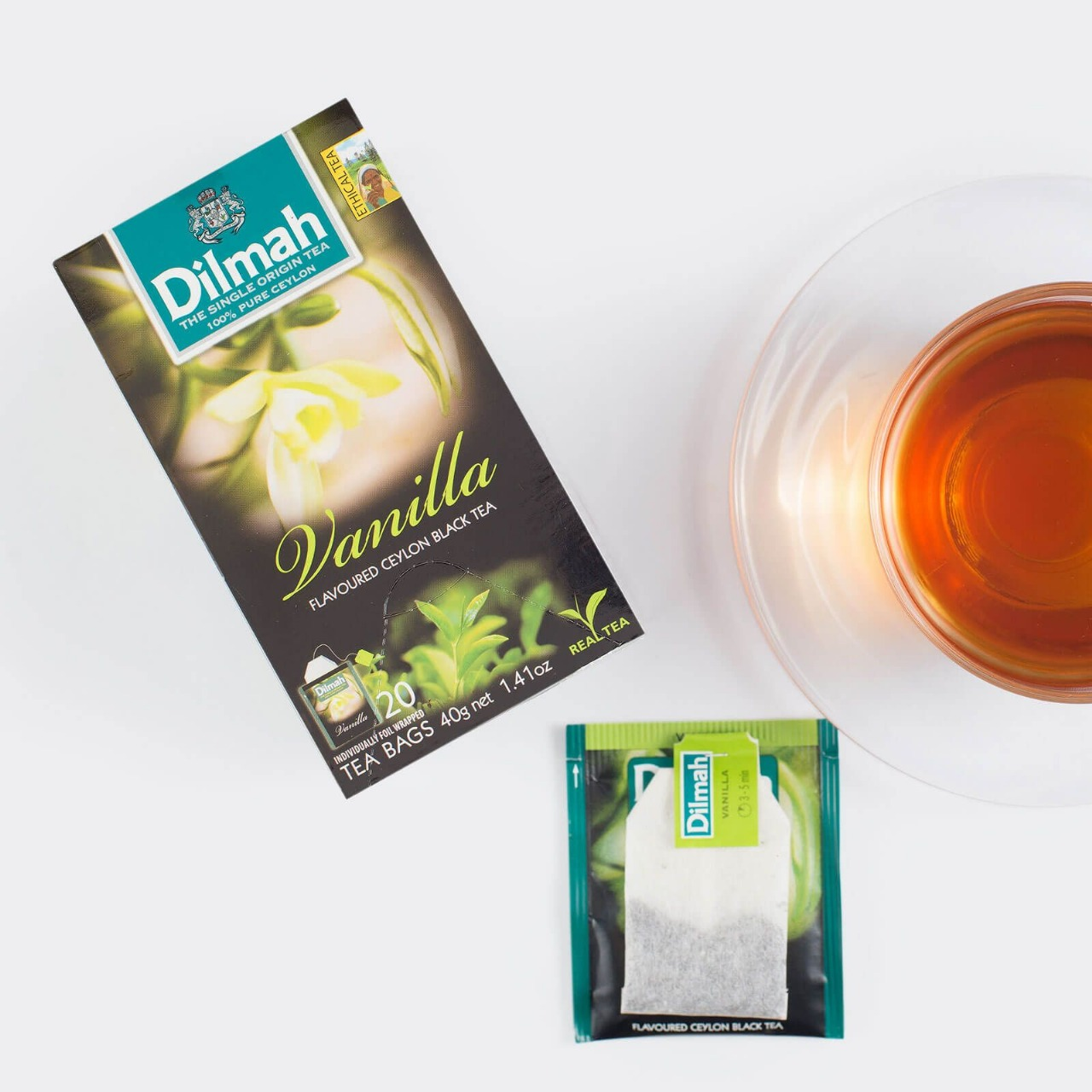 Dilmah Vanilla Flavoured Tea Bags MRP 295