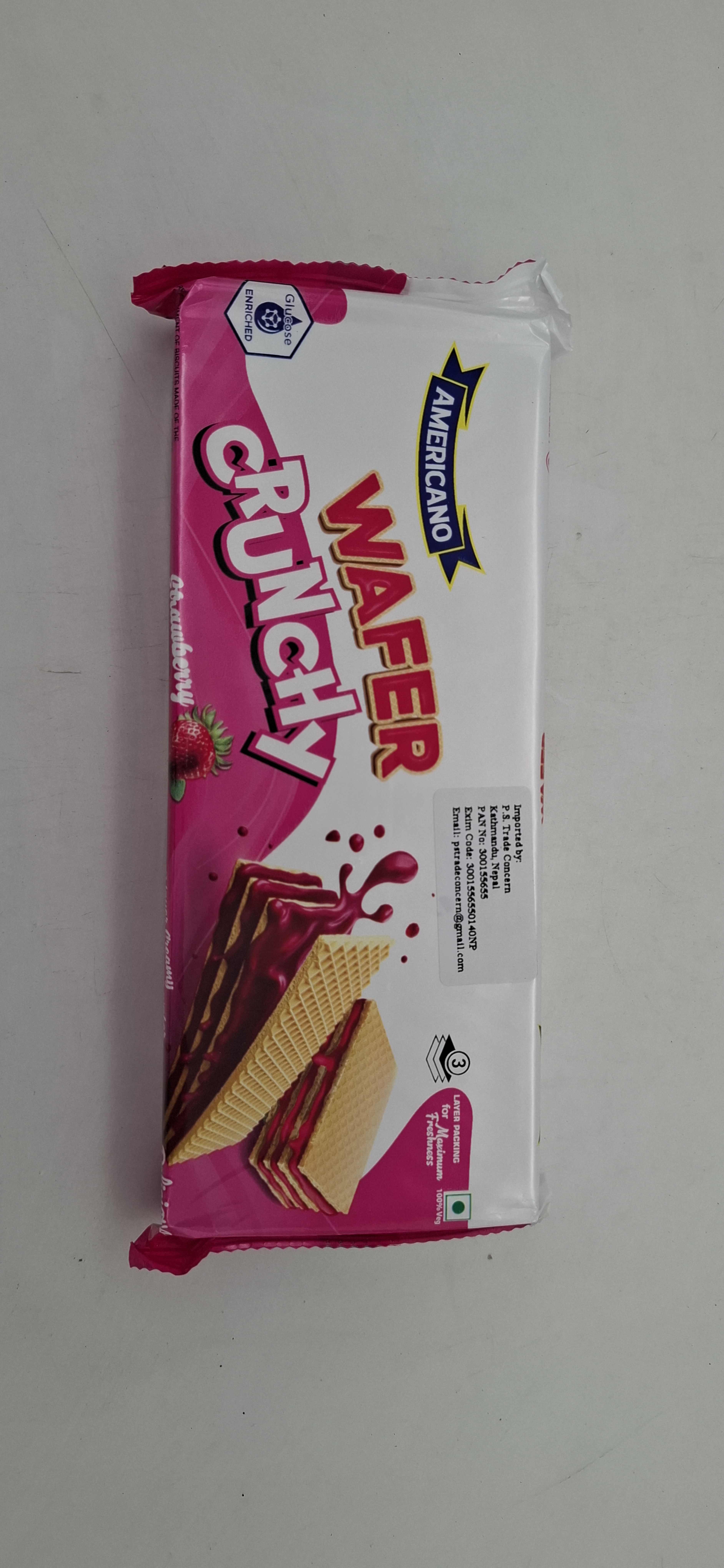 Kaprika Wafer strawberry 130g MRP 170